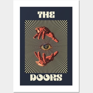 Hand Eyes The Doors Posters and Art